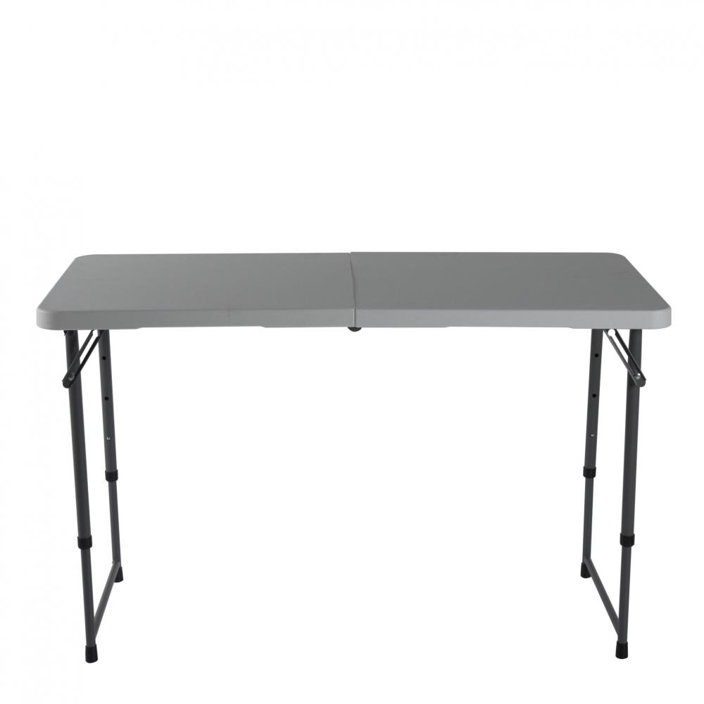 4 feet hollow blowing plastic folding table