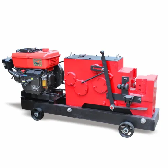 Automatic Rebar Cutter Machine: Round Tube Diesel Engine Steel Bar Cutting Price