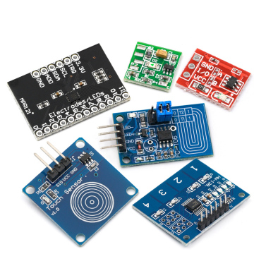 TTP223 12V 1-Channel Touch Relay Modul Sensor Sakelar Kunci Key kapasitif