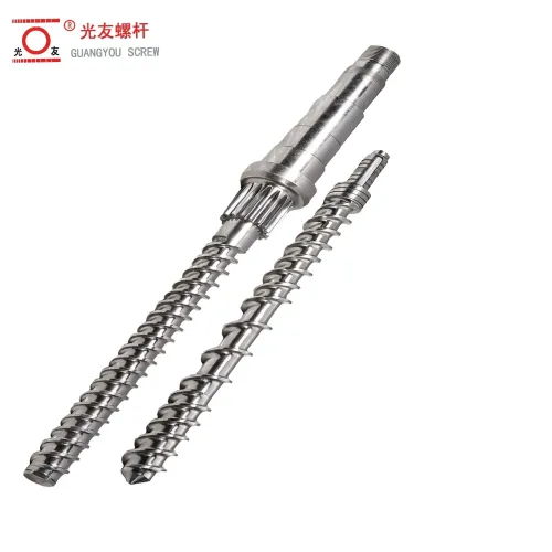 Șurub și cilindru din cauciuc pentru utilizare la rece