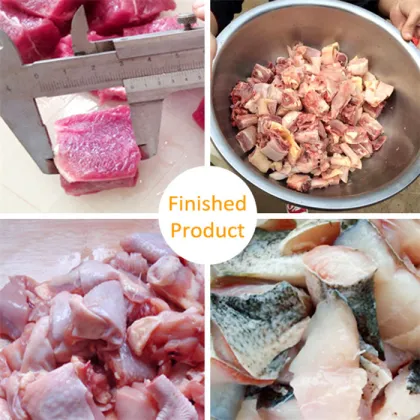 Automatic KFC Chicken Cutting Machine for Popcorn Chicken