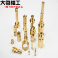 4 axis CNC turning brass components machining