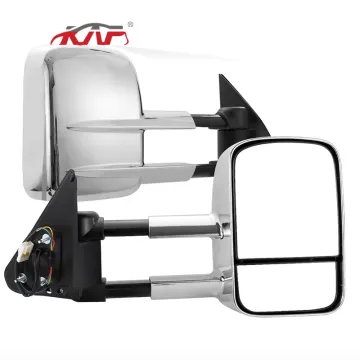Manual Extendable Rearview Side Towing Mirror for Nissan Patrol GU Y61 1997-2016