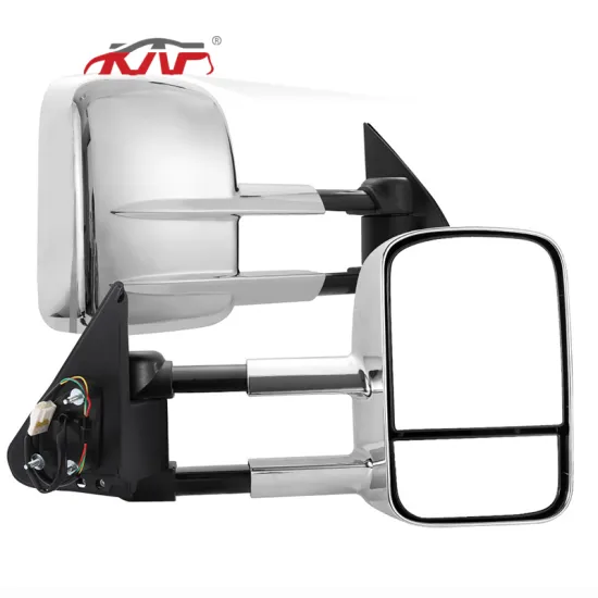 Manual Extendable Rearview Side Towing Mirror for Nissan Patrol GU Y61 1997-2016