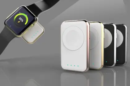 New arrival 600mAh power bank wireless charger for apple watch