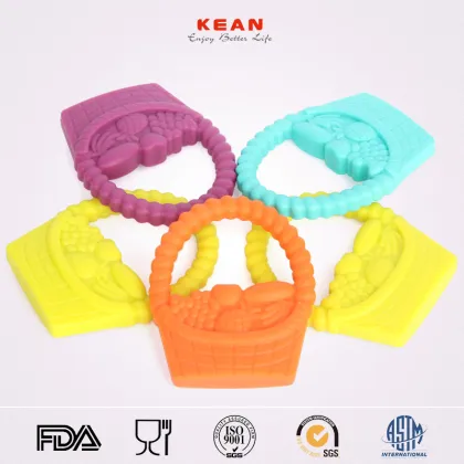 Silicone baby Calathus teethers