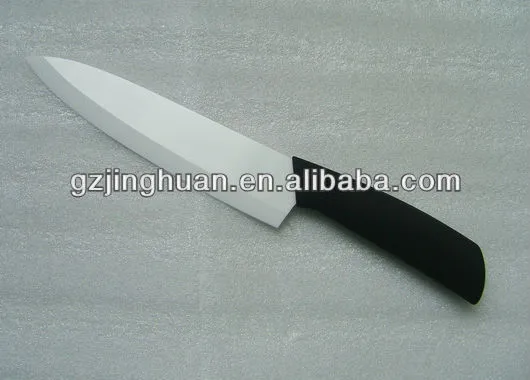 8" no rust white ceramic chef knife
