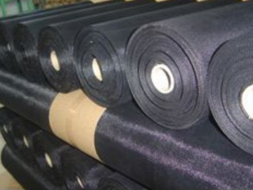 Black wire cloth