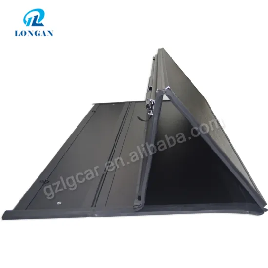 Custom Folding Truck Canopy Bed Cover 4x4 Hard Four Fold with Light for F-Series (F150, F250, F350)