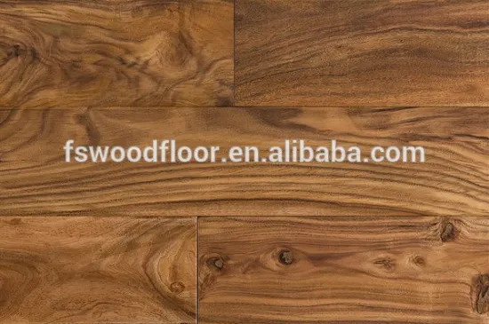 rustic Acacia wood flooring from Foshan of Guangzhou factory