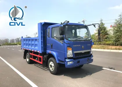 SINOTRUK 4x2 light Dump Trucks Tipper Truck