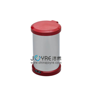 12L household stainless steel dust bin / ROHS compliance sensor dust bin / foot trash can