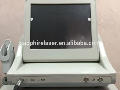 Skin tightening hifu for wrinkle removal system / skin tightening machine