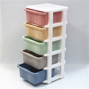 Hot sale Space saving 3 layers storage organizer box plastic storage drawers