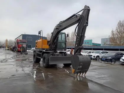 Hyundai 6ton 12ton bucket wheel excavator