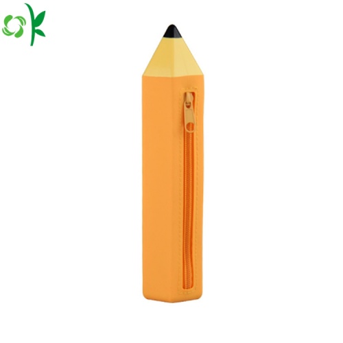 2019 Cassa di matita su misura popolare del silicone per gli studenti