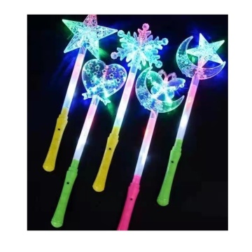Neon Lantern Party: Portable Starlight Highlights & Magic Wand Toys for Christmas and Halloween