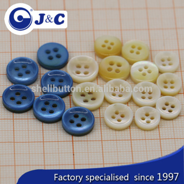 blue colour river shell buttons ,river shells shirt buttons