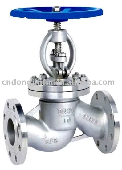 Double flanged Globe Valve