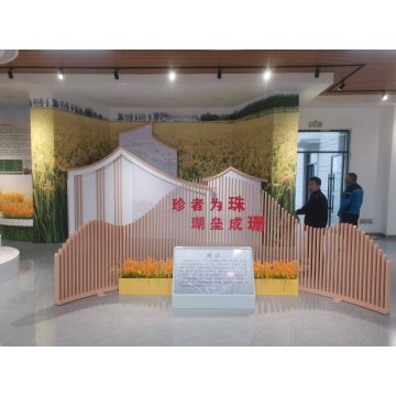 Крытая выставка Культурная основная фоновая стена