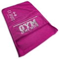 Toalla de gimnasia de bolsillo de algodón personalizada con bordado del logotipo