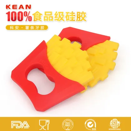 100% food grade kids toys baby teething silicone baby teethers toy