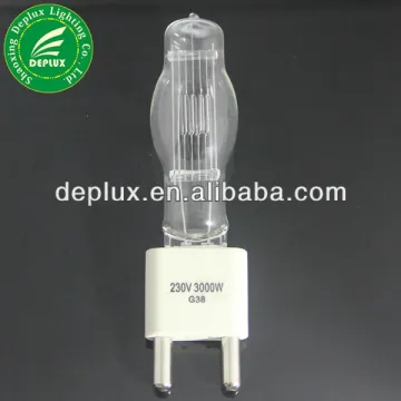 G38 230V 3000W studio lighting bulb