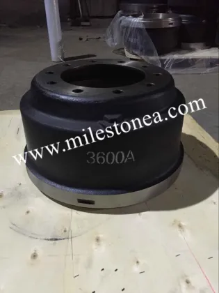 Semi truck trailer brake drums 3600A