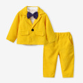 Solid Color Cotton Children's Corduroy Suit