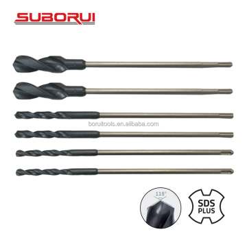 SUBORUI Hss 400mm 600mm SDS Plus Shank Long Drill Bit for Wood and Metal