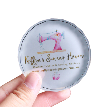 Custom Round Faceted Crystal Glass Paperweight