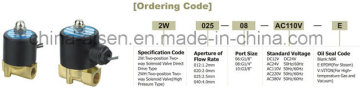 Two-Position Two-Way Solenoid Valve 2W Series