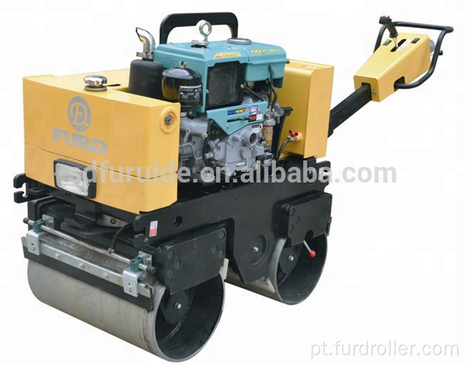 Rolo compactador vibratório automotivo Furuide em tandem para venda (FYL-800CS)