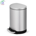 Metal Stainless Steel Hotel Office Garbage Bins Kitchen