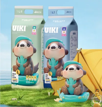 Type stock lot diapers breathable baby diaper