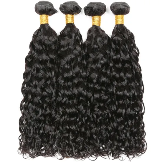 Human Hair Bundles Water Wave for Black Woman Wet and Wavy Bundles 100% Unprocessed Brazilian Virgin Hair Pineapple Wave Bundles