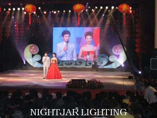 Full Color Large Led Screens, P7.62mm Smd Indoor Video Screen Stage Lighting