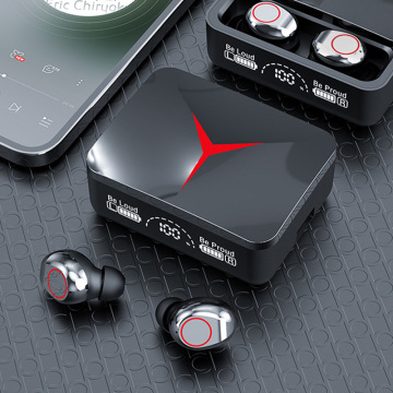 M90 Pro Wireless Gaming Earbuds with Mic, Bluetooth Headphones with Charging Case