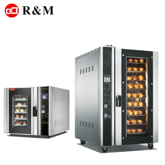 Digital Commercial Gas Convection Oven for French Baguette Baking in Hotels and Restaurants