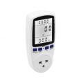 Household Digital 250v power meter plug Socket