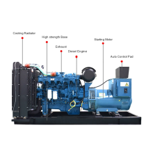 Brushless النسخ الاحتياطي مدعوم 60kw 280kw 350kw 440kw 550kva 630kva 1200kva 1500kva 2000kva 3500kva yuchai الديزل المولد