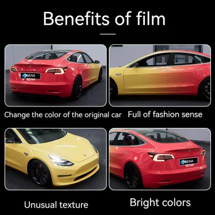 Gradual Color Change Film Sticker for Car Camouflage Modification