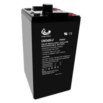 Rechargeable Deep Cycle Gel UPS Battery 2V 400AH