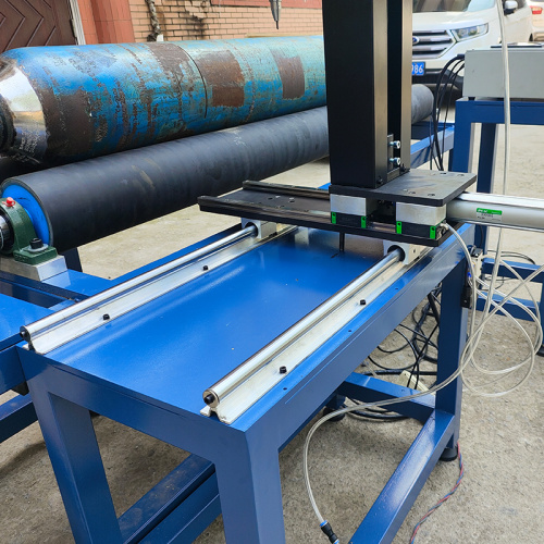 Máquina de marcação rotativa de tubo redondo de gravação de ponto automático