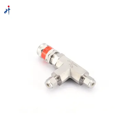 High Pressure Stainless Steel Swagelok Proportional Relief Safety Valve (SS316)