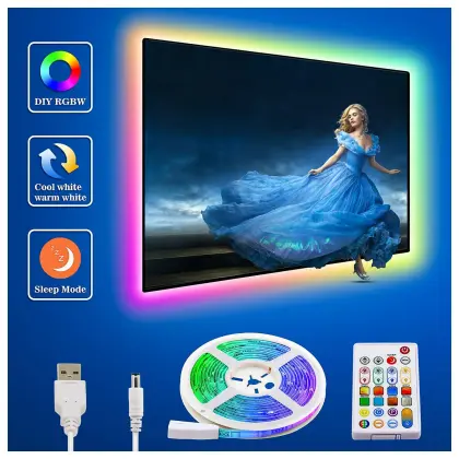 RGB LED TV Backlight Sync Box with Remote Control