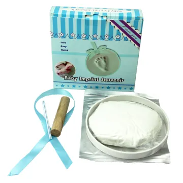 Deluxe Handprint and Footprint Keepsake Ornament: Capturing Precious Memories in Clay