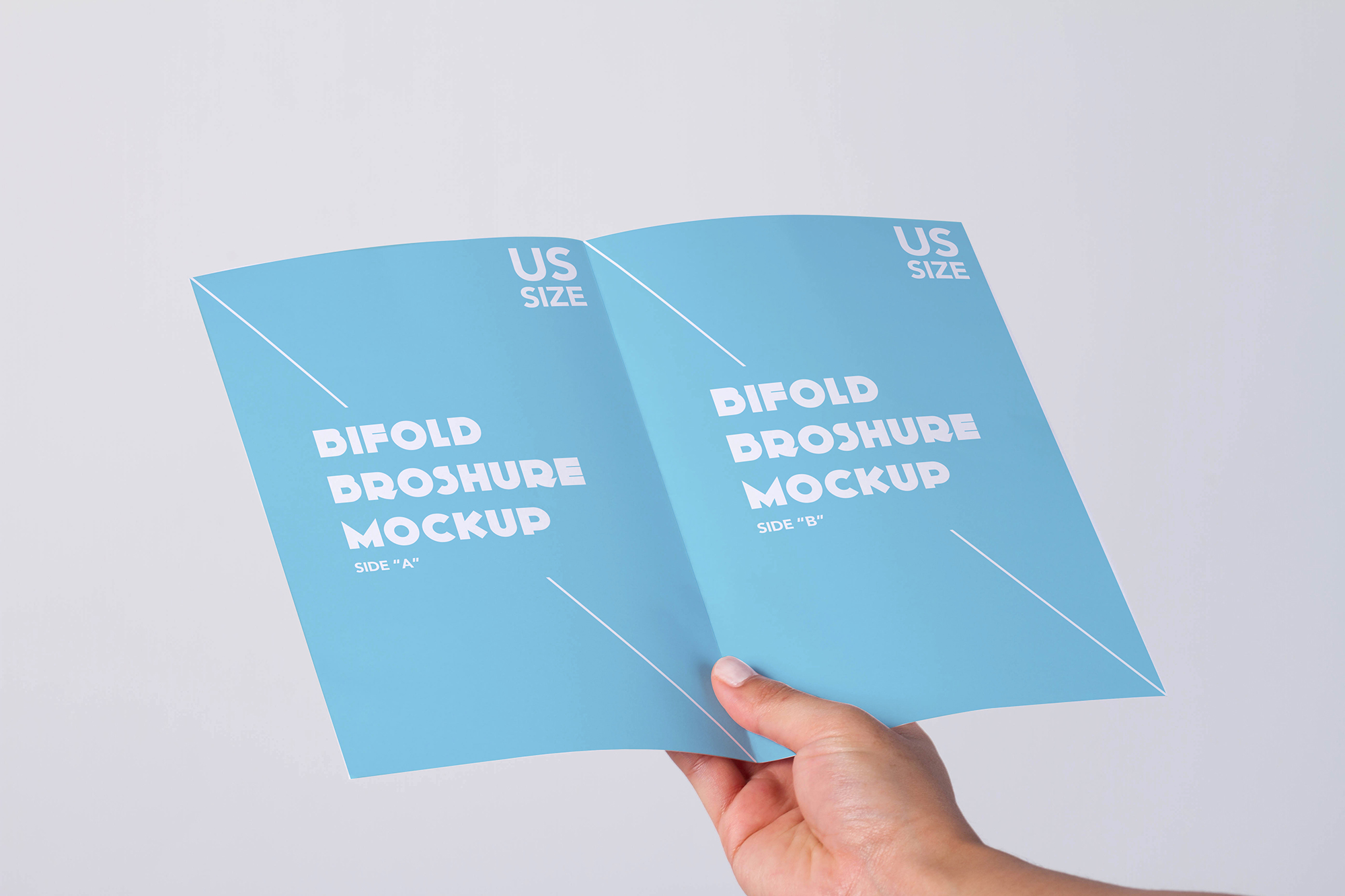 Elegant Bi-Fold Leaflet for Business Promotion