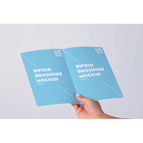 Elegant Bi-Fold Leaflet for Business Promotion