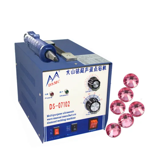 DS 07102 Ultrasonic Rhinestone Setting Machine: A Multifunctional Strass Stone Applicator for Shoes and Clothes